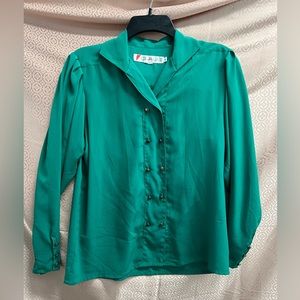 Vintage Chaus Button Top